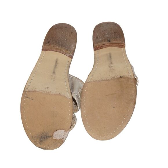 Jack Rogers Navajo Light Metallic Gold Sandals, Size 6 - Picture 6 of 6